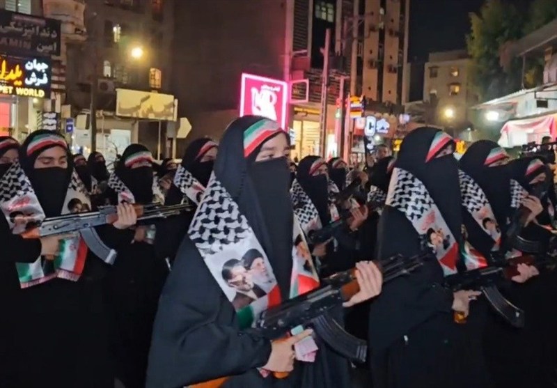 رزمایش بانوان منطقه زیتون اهواز