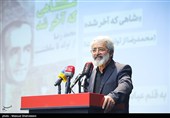  عباس سلیمی نمین در آیین رونمایی از کتاب (شاهی که آخر شد)