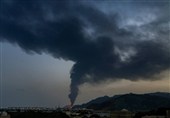 صادرات النفط من میناء الفجیرة توقفت بفعل الصواریخ الایرانیة