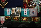 آئین وداع با پیکر مطهر شهیده زکیه آسیابی در حسینیه اعظم زنجان