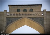 آیین تعویض قرآن دروازه قرآن به مناسبت روز شیراز