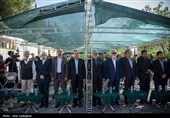 آیین تعویض قرآن دروازه قرآن به مناسبت روز شیراز