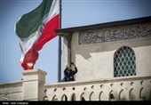 آیین تعویض قرآن دروازه قرآن به مناسبت روز شیراز