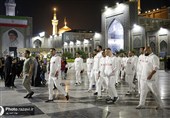 Iran’s National Beach Teams Visit Imam Reza Shrine after Sanya Success