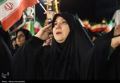 حماسه و خروش مردم گرگان به شب شصت و پنجم رسید