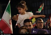 حماسه و خروش مردم گرگان به شب شصت و پنجم رسید
