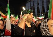 حماسه و خروش مردم گرگان به شب شصت و پنجم رسید