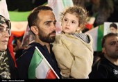 حماسه و خروش مردم گرگان به شب شصت و پنجم رسید