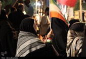حماسه و خروش مردم گرگان به شب شصت و پنجم رسید