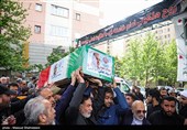 تشییع پیکر سردار شهید سید علی هوایی