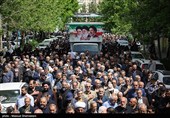 تشییع پیکر سردار شهید سید علی هوایی