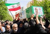 تشییع پیکر سردار شهید سید علی هوایی