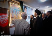 دیدار صمیمی آیت‌الله عاملی با معلمان پیش‌کسوت و مربیان مدرسه جعفری اسلامی به مناسبت هفته معلم
