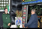 دیدار فرمانده سپاه فتح با خانواده شهدای رمضان