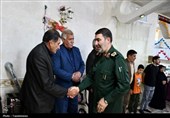 دیدار فرمانده سپاه فتح با خانواده شهدای رمضان