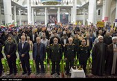 مراسم اربعین شهادت سردار شهید مجید خادمی  در حرم مطهر حضرت احمد بن موسی شاهچراغ (ع)