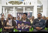 مراسم اربعین شهادت سردار شهید مجید خادمی  در حرم مطهر حضرت احمد بن موسی شاهچراغ (ع)