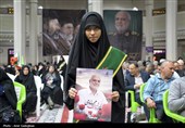 مراسم اربعین شهادت سردار شهید مجید خادمی  در حرم مطهر حضرت احمد بن موسی شاهچراغ (ع)