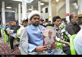 مراسم اربعین شهادت سردار شهید مجید خادمی  در حرم مطهر حضرت احمد بن موسی شاهچراغ (ع)
