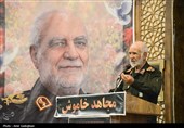 مراسم اربعین شهادت سردار شهید مجید خادمی  در حرم مطهر حضرت احمد بن موسی شاهچراغ (ع)