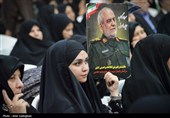 مراسم اربعین شهادت سردار شهید مجید خادمی  در حرم مطهر حضرت احمد بن موسی شاهچراغ (ع)