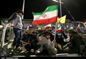 کاروان نمادین اعزام به جبهه در همدان
