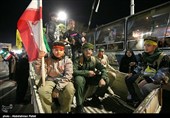 کاروان نمادین اعزام به جبهه در همدان