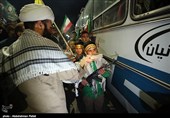 کاروان نمادین اعزام به جبهه در همدان