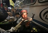 کاروان نمادین اعزام به جبهه در همدان