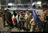 کاروان نمادین اعزام به جبهه در همدان
