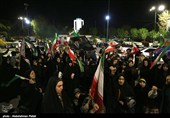 کاروان نمادین اعزام به جبهه در همدان