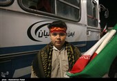 کاروان نمادین اعزام به جبهه در همدان