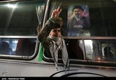 کاروان نمادین اعزام به جبهه در همدان