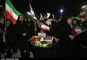 کاروان نمادین اعزام به جبهه در همدان