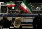 کاروان نمادین اعزام به جبهه در همدان