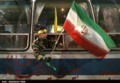 کاروان نمادین اعزام به جبهه در همدان