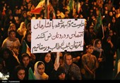 خروش شبانه چرام در میثاق با شهدا+فیلم