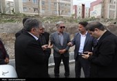 بازدید میدانی معاون عمرانی استانداری از پروژه‌های مشکین‌شهر