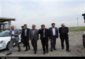 بازدید میدانی معاون عمرانی استانداری از پروژه‌های مشکین‌شهر
