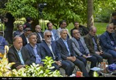 آیین رونمای از سردیس مشاهیر در باغ ارم شیراز