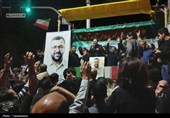 پیکر شهید احسان اسفندیاری پس از 66 روز در زادگاهش به خاک سپرده شد