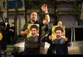 تمثال رهبر معظم انقلاب در دستان زنجانی ها