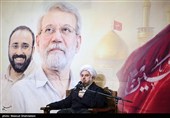 مراسم گرامیداشت شهید علی لاریجانی