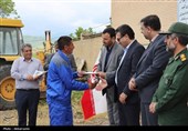 افتتاح آب و فاضلاب موران گرمی
