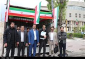 پخش احسان و مشاوره حقوقی؛ موکب عدلیه اردبیل در خدمت مردم ولایتمدار