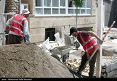 جهادگران نیشابوری در کنار مردم قم