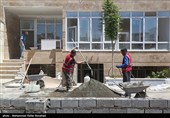 جهادگران نیشابوری در کنار مردم قم