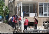 جهادگران نیشابوری در کنار مردم قم