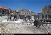 جهادگران نیشابوری در کنار مردم قم