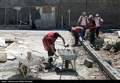 جهادگران نیشابوری در کنار مردم قم